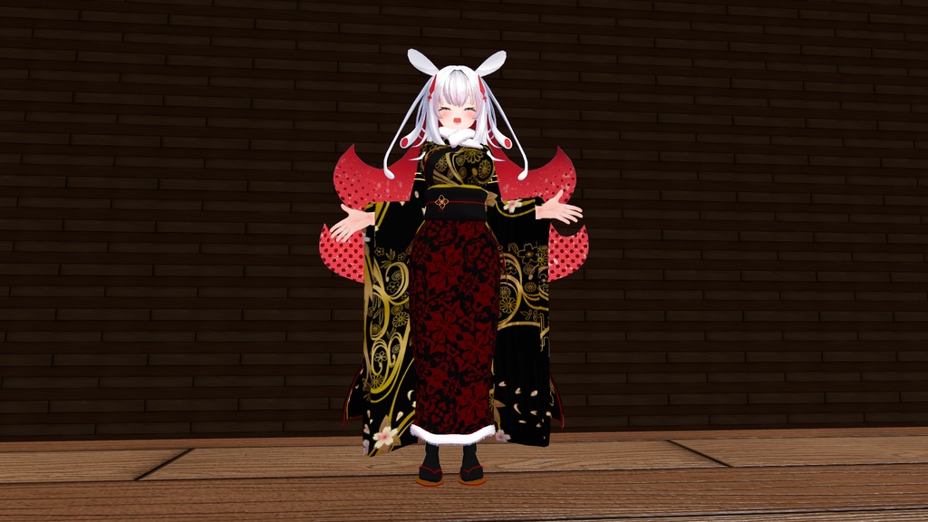 【無料】ティコ・ポプリ用 晴着風衣装2024