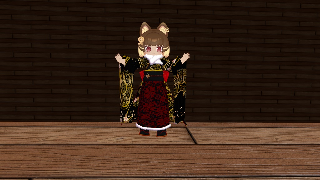 まめふれんず・ウルタラ対応 晴着風衣装2024