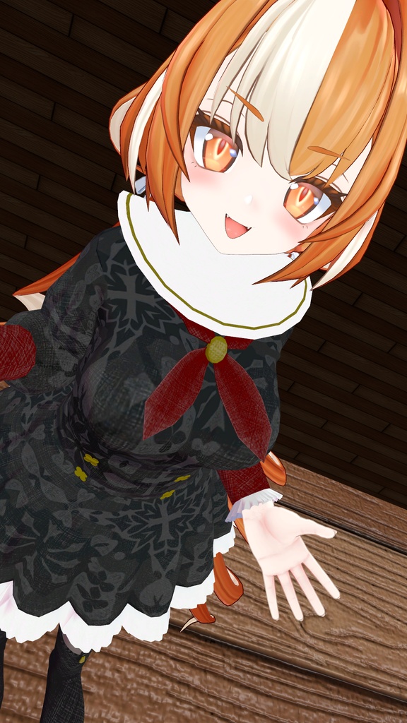 まりも・伊奈波かや・御咲ライネ対応 シスター風ワンピース衣装