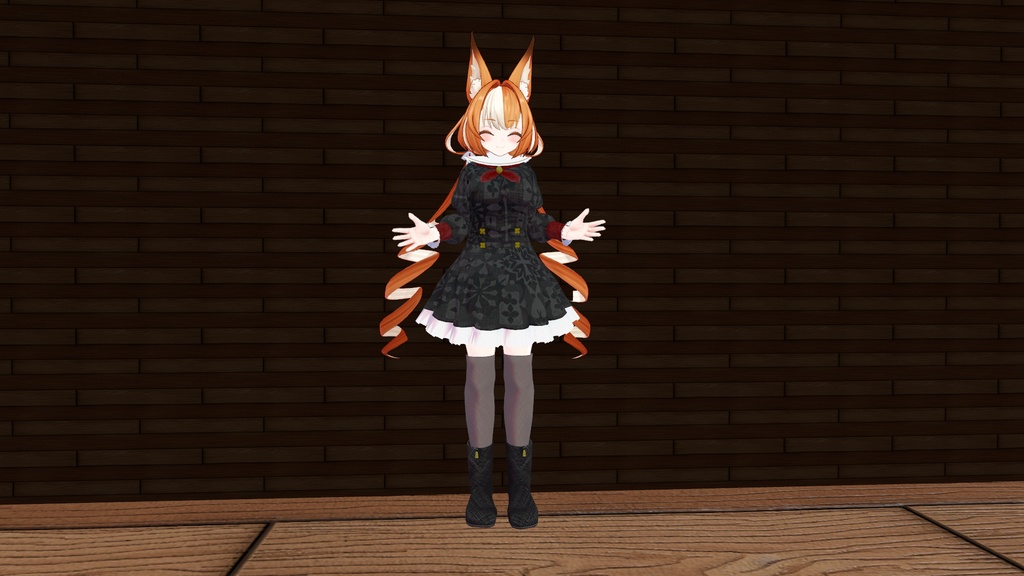 まりも・伊奈波かや・御咲ライネ対応 シスター風ワンピース衣装