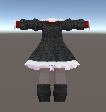 まりも・伊奈波かや・御咲ライネ対応 シスター風ワンピース衣装