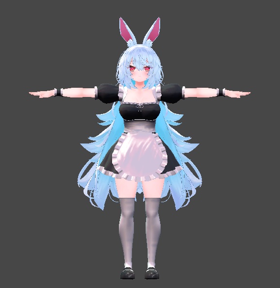 【無料】ティコ・ポプリ用 シンプルなミニメイド服