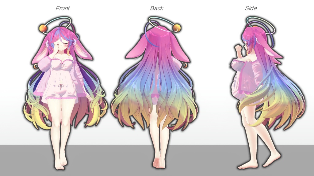 まりも・伊奈波かや・御咲ライネ・ウルタラ・ミルティナ対応 ナイトウェア