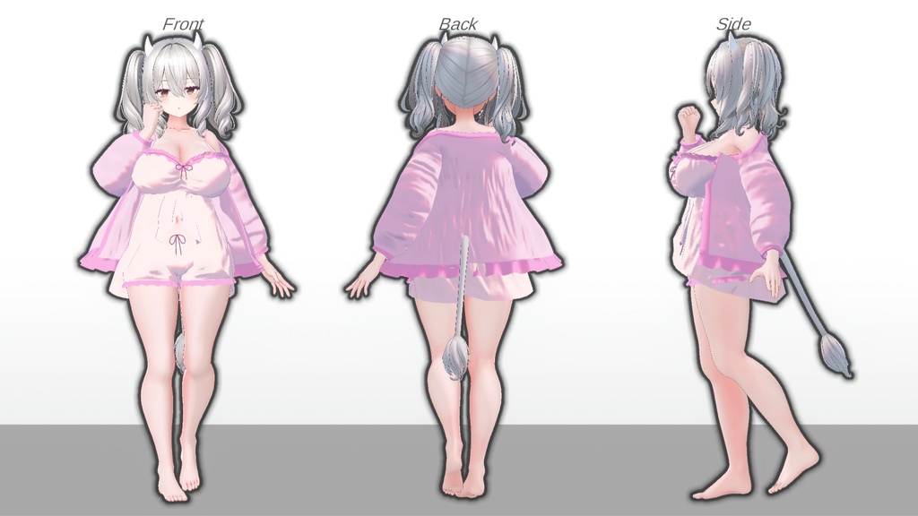 まりも・伊奈波かや・御咲ライネ・ウルタラ・ミルティナ対応 ナイトウェア