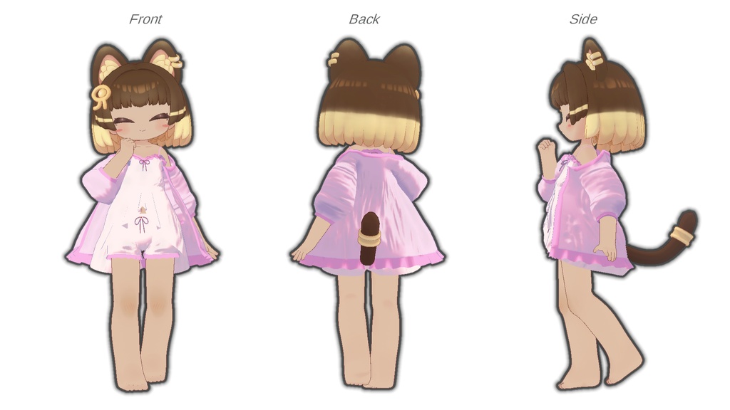 まりも・伊奈波かや・御咲ライネ・ウルタラ・ミルティナ対応 ナイトウェア