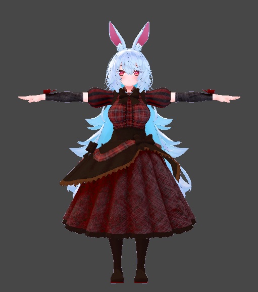 【無料】ティコ・ポプリ用 バレンタインドレス