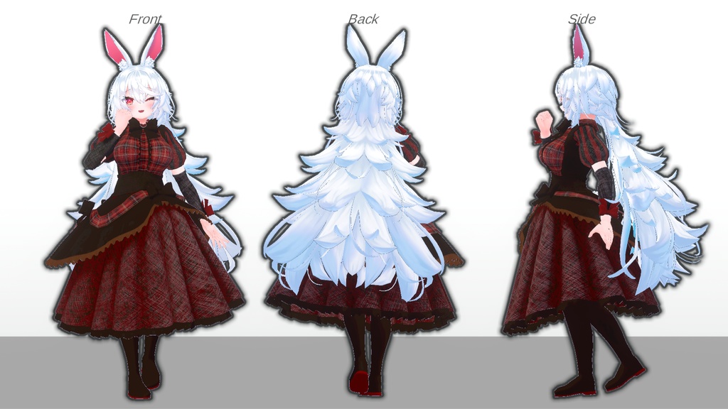 【無料】ティコ・ポプリ用 バレンタインドレス