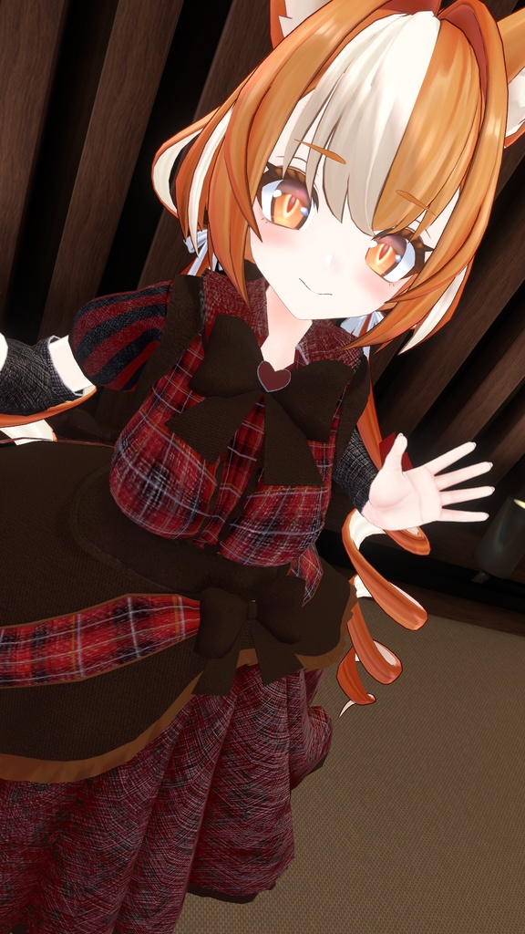 ミルティナ・伊奈波かや・御咲ライネ対応 バレンタインドレス