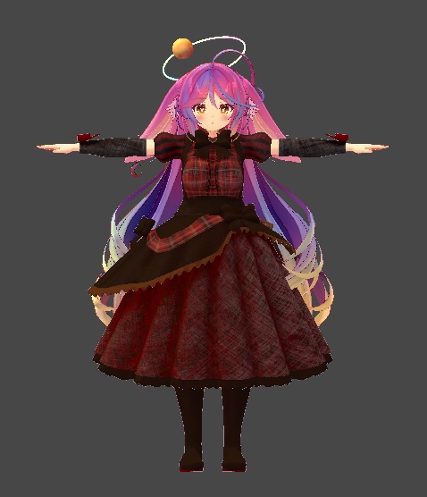 ミルティナ・伊奈波かや・御咲ライネ対応 バレンタインドレス