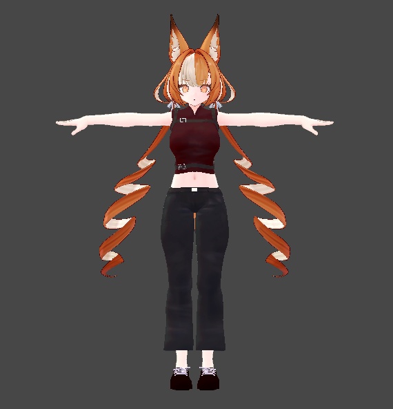 ミルティナ・伊奈波かや・御咲ライネ対応 ブーツカットパンツ衣装