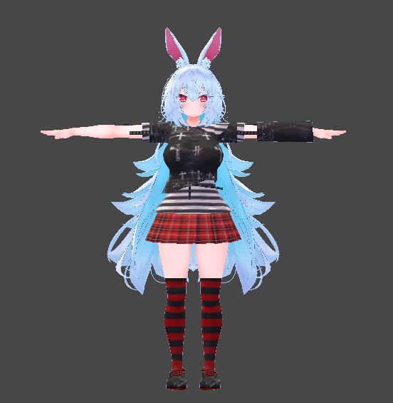 【無料】ティコ・ポプリ用 パンクロック風衣装