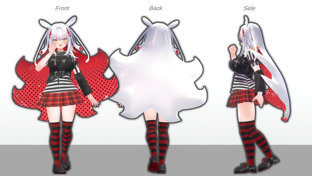 【無料】ティコ・ポプリ用 パンクロック風衣装