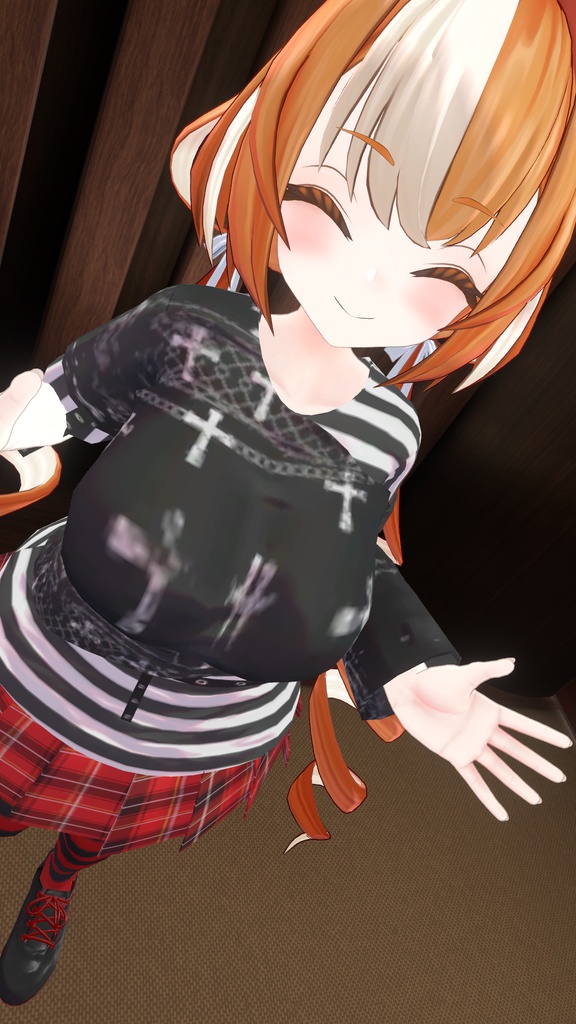 ミルティナ・伊奈波かや・御咲ライネ対応 パンクロック風衣装