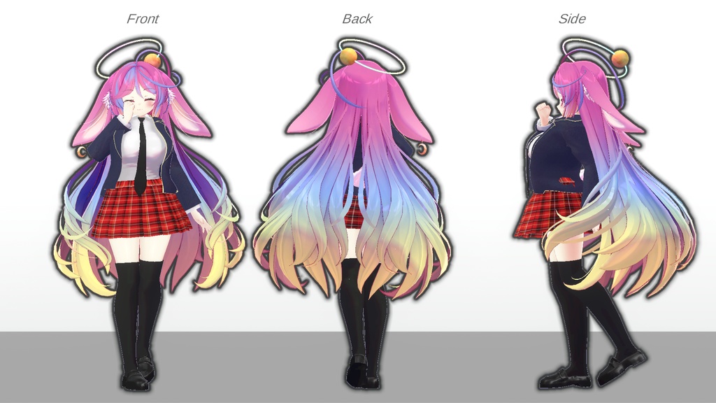 ミルティナ・伊奈波かや・御咲ライネ対応 ブレザー制服風衣装