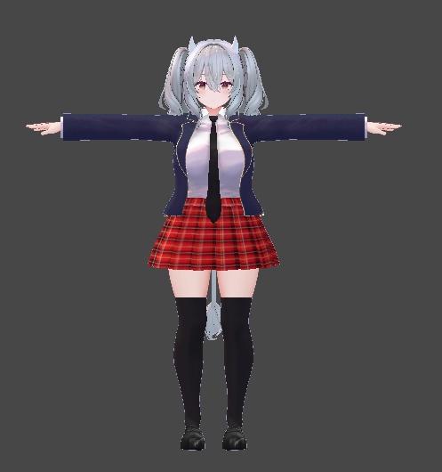 ミルティナ・伊奈波かや・御咲ライネ対応 ブレザー制服風衣装