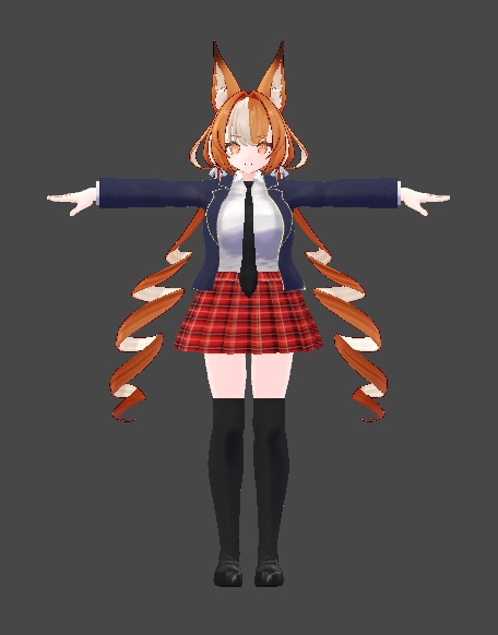 ミルティナ・伊奈波かや・御咲ライネ対応 ブレザー制服風衣装