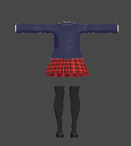 ミルティナ・伊奈波かや・御咲ライネ対応 ブレザー制服風衣装