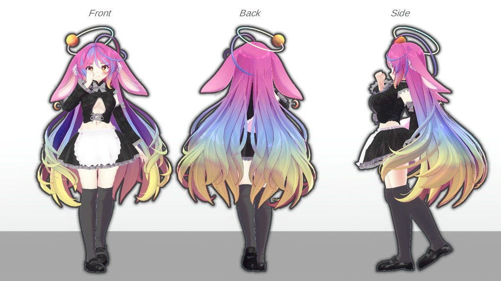 ミルティナ・伊奈波かや・御咲ライネ対応 ガーリー系衣装