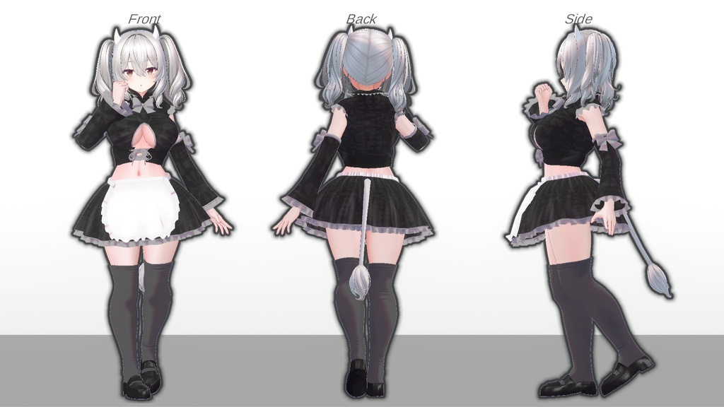 ミルティナ・伊奈波かや・御咲ライネ対応 ガーリー系衣装