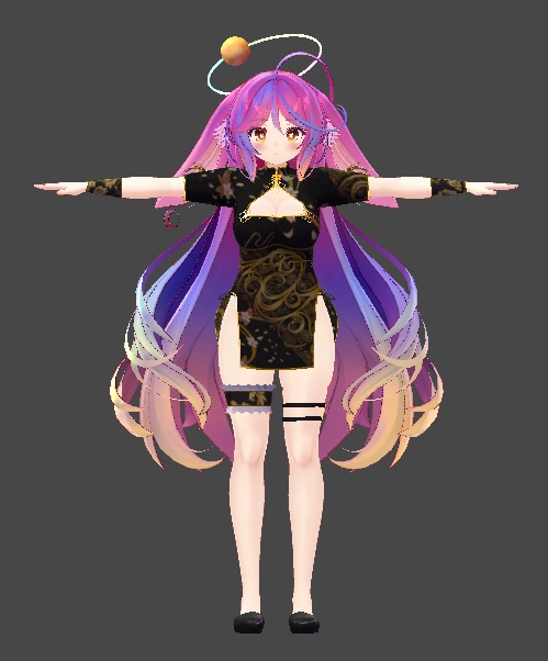 ミルティナ・伊奈波かや・御咲ライネ対応 ミニチャイナドレス風衣装