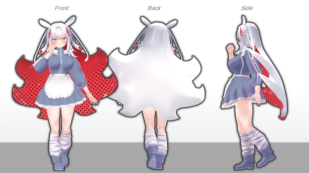 【無料】ティコ・ポプリ用 天使界隈風衣装