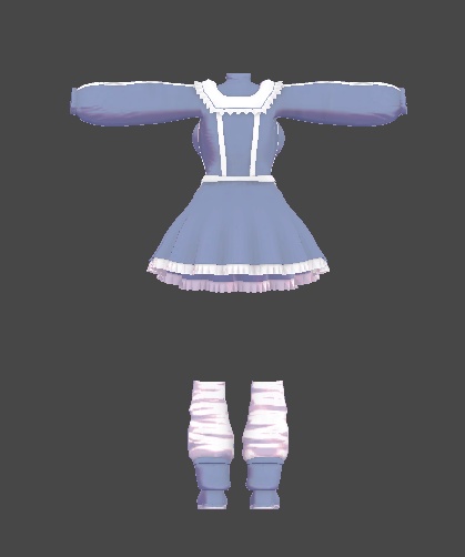 【無料】ティコ・ポプリ用 天使界隈風衣装