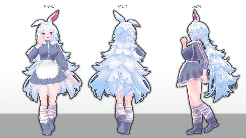 【無料】ティコ・ポプリ用 天使界隈風衣装