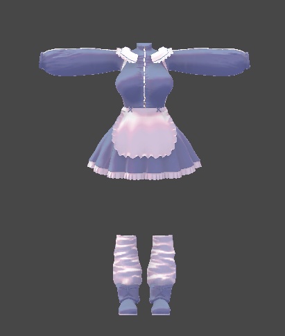 【無料】ティコ・ポプリ用 天使界隈風衣装