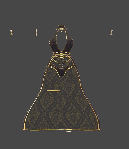 【無料】ティコ・ポプリ用 ラグジュアリー水着衣装