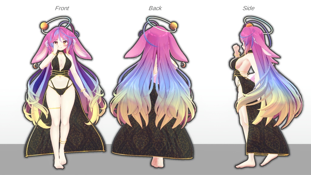 ミルティナ・伊奈波かや・御咲ライネ対応 ラグジュアリー水着衣装