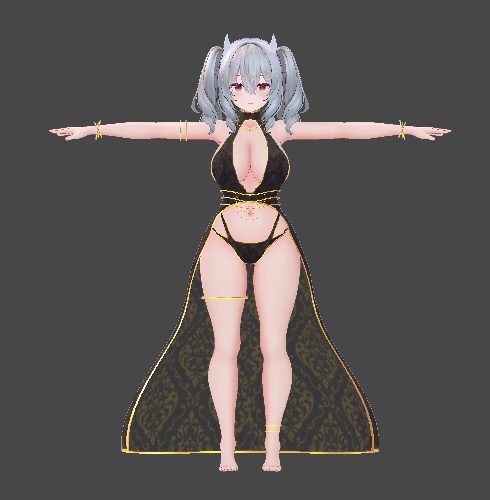 ミルティナ・伊奈波かや・御咲ライネ対応 ラグジュアリー水着衣装