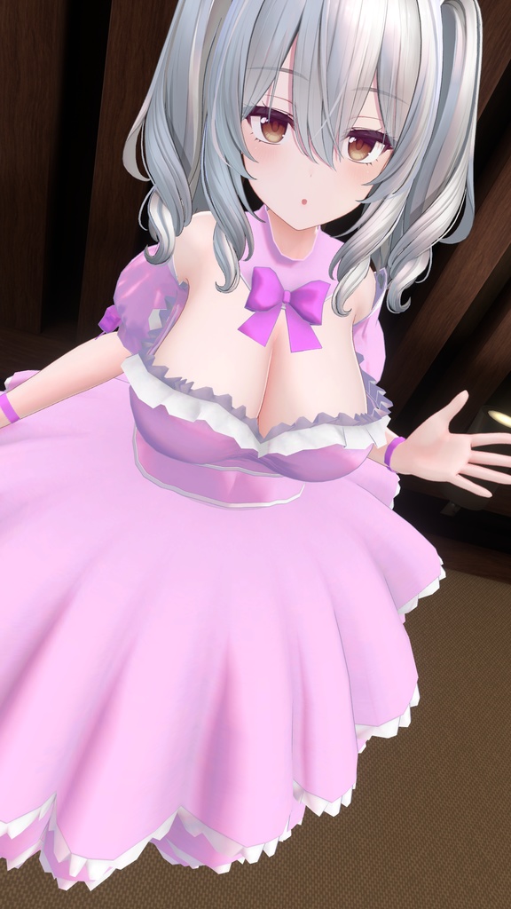 ミルティナ対応　プリンセスドレス風衣装