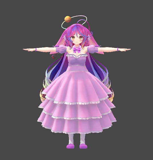 ミルティナ・伊奈波かや対応 プリンセスドレス風衣装