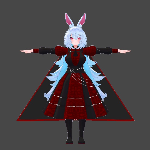 【無料】ティコ・ポプリ用 エレガントドレス衣装