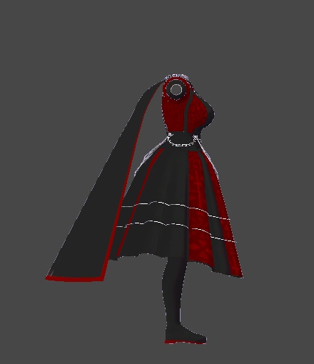 【無料】ティコ・ポプリ用 エレガントドレス衣装