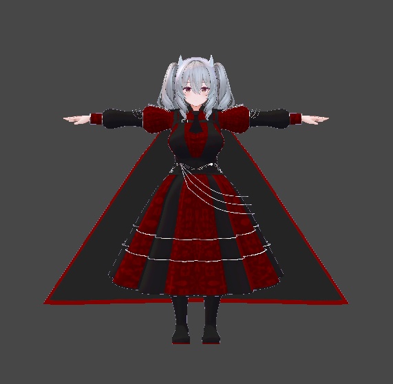 ミルティナ・伊奈波かや対応 エレガントドレス衣装