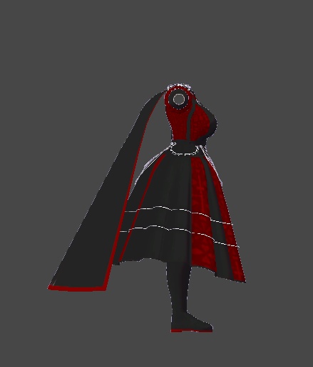 ミルティナ・伊奈波かや対応 エレガントドレス衣装