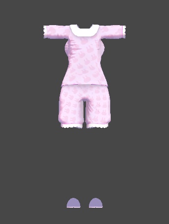 【無料】ティコ・ポプリ用 パジャマ衣装