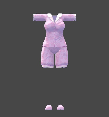 【無料】ティコ・ポプリ用 パジャマ衣装