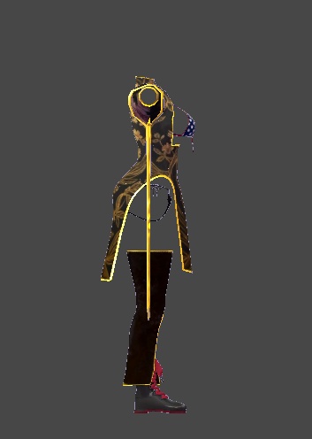 【無料】ティコ・ポプリ用 和風アメリカンチャイナドレス