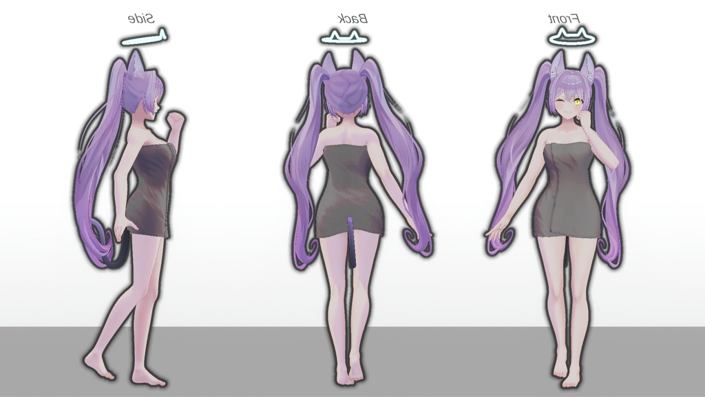 4アバター対応 バスタオル