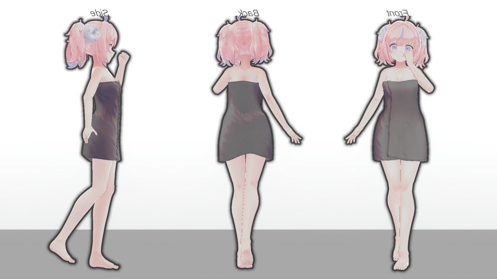 5アバター対応 バスタオル