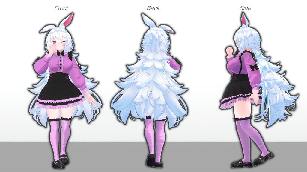 【無料】ティコ・ポプリ用 地雷系衣装2