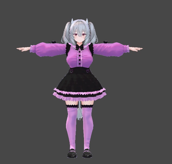 ミルティナ・伊奈波かや対応 地雷系衣装