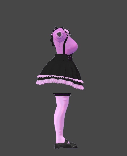 ミルティナ・伊奈波かや対応 地雷系衣装