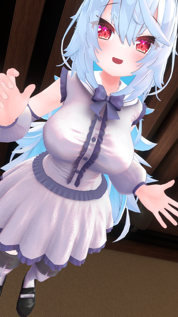 【無料】ティコ・ポプリ用　バックオープンワンピース