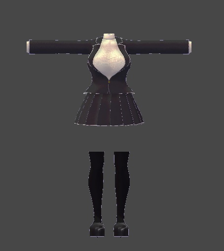 【無料】ティコ・ポプリ用 ジャケット&タートルネック