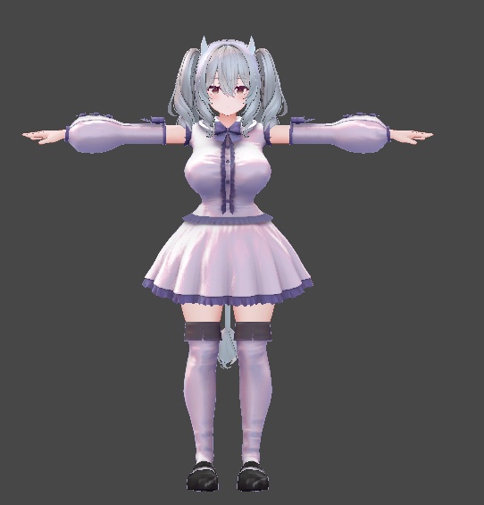 ミルティナ・伊奈波かや対応 オープンバックワンピース