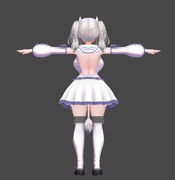 ミルティナ・伊奈波かや対応 オープンバックワンピース