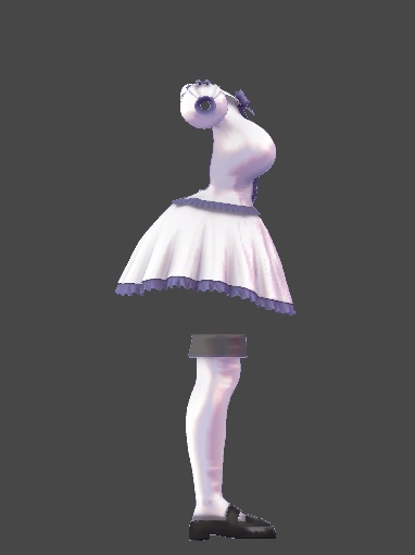 ミルティナ・伊奈波かや対応 オープンバックワンピース